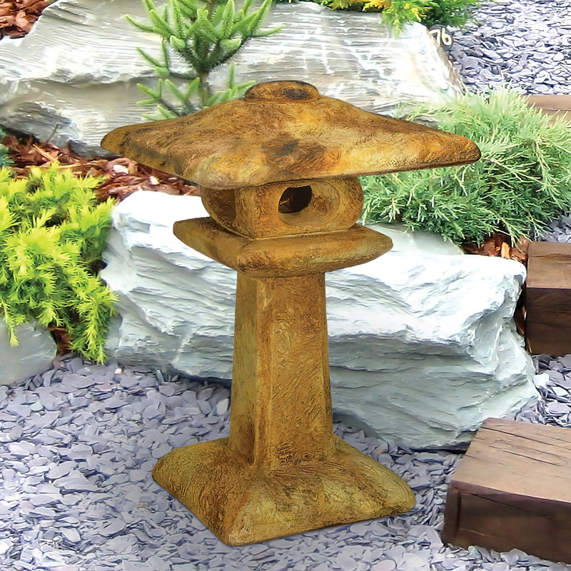 Ishi-doro Pagoda Japanese Lantern Statue-Cast Stone