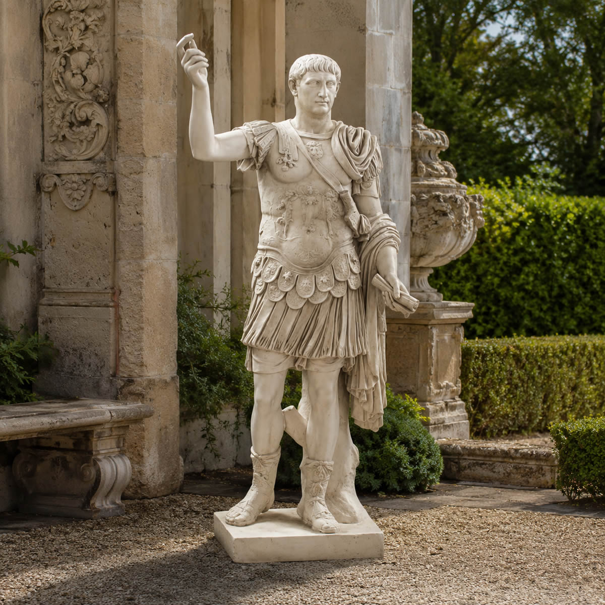 Life Size Julius Caesar Statue — AllSculptures