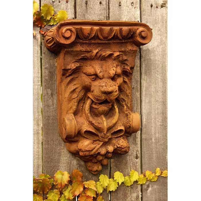 Lion Outdoor Wall Bracket-15"H