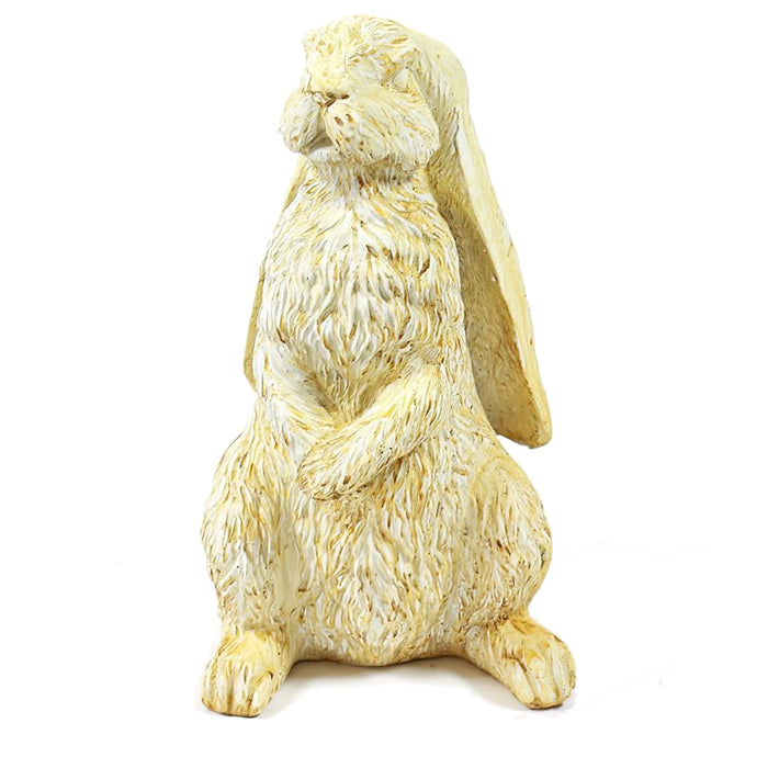 Long-Eared Bunny Rabbit Garden Statue