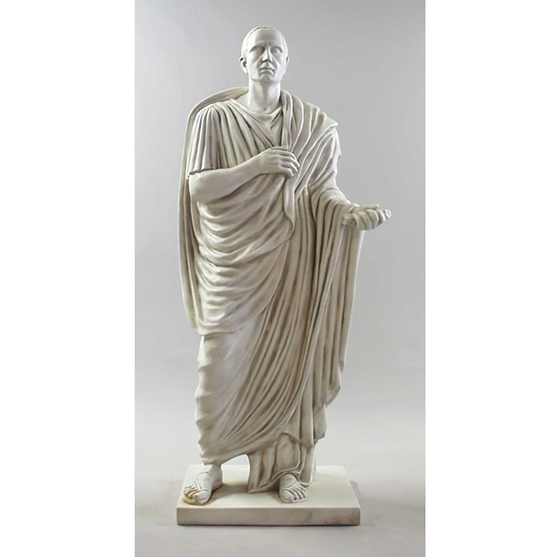 Lucius Cornelius Balbus Greek Statue- Fiberglass