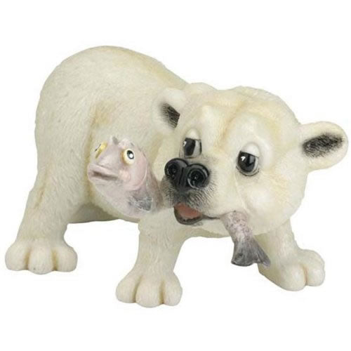 Malcom the Polar Bear Figurine-Little Paws
