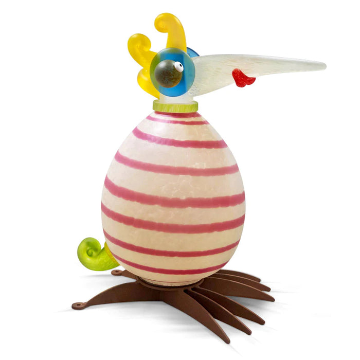 Gonzo Marilyn Bird Art Glass Sculpture by Borowski