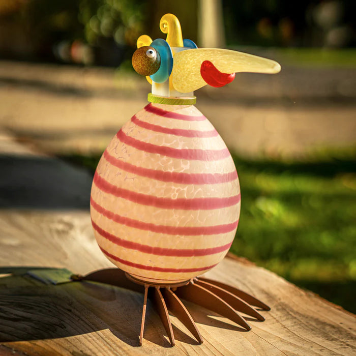 Gonzo Marilyn Bird Art Glass Sculpture by Borowski