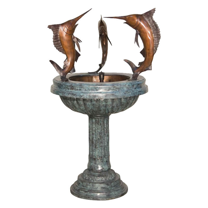 Marlin Bronze Fountain