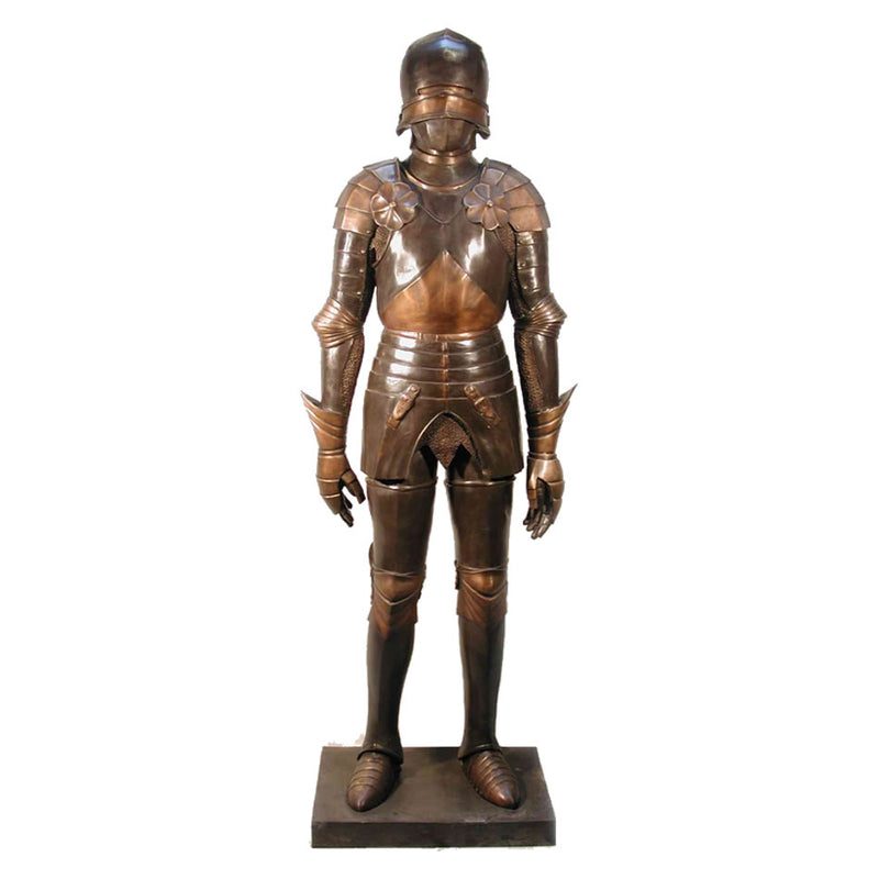 Medieval Knight Bronze Sculpture