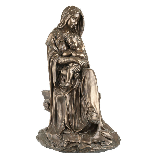 Mary Holding Baby Jesus Statue