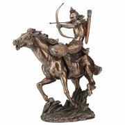 Mohican Warrior On Horseback Sculpture