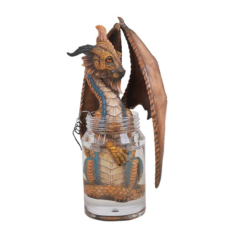 Moonshine Dragon Statue by Stanley Morrison