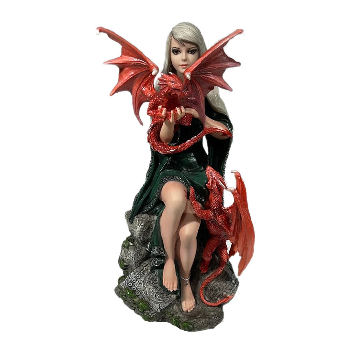 Mother of Dragons, Dragonkin Statue by Anne Stokes