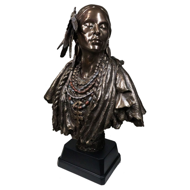 Native American Warrior Bust