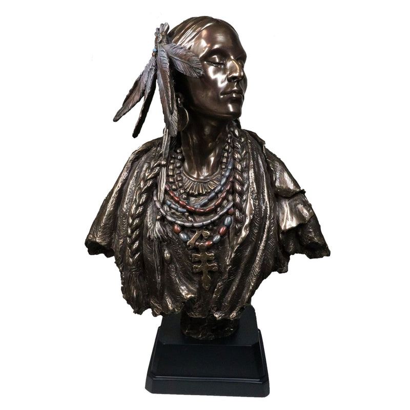 Native American Warrior Bust
