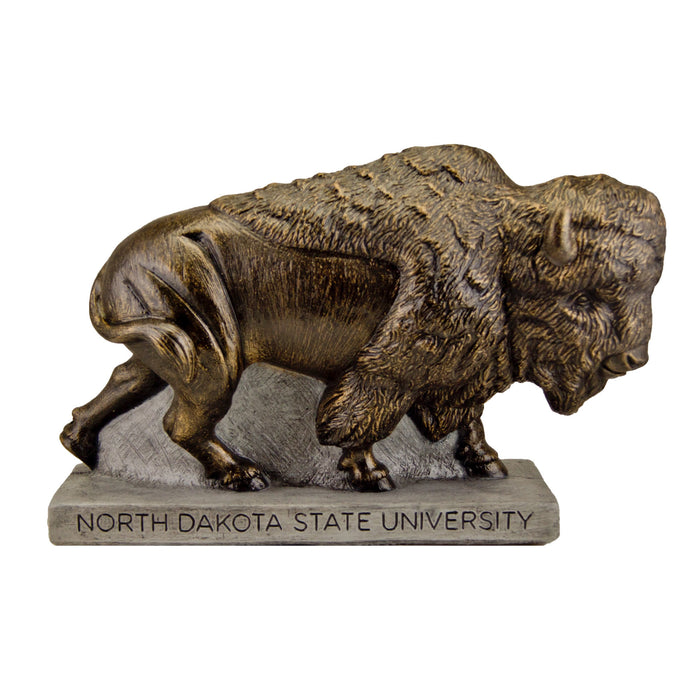 North Dakota State Bison Mascot Statue