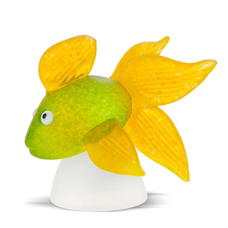 Ornada Art Glass Fish Sculpture by Borowski