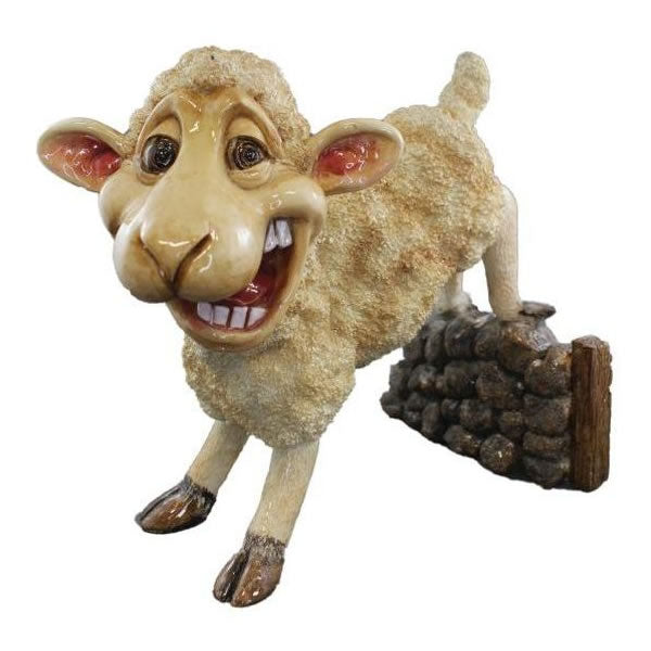Baa'bara The Sheep Statue-Pets with Personality