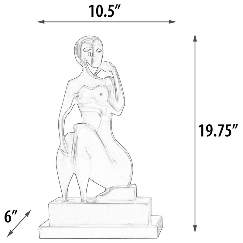 Picasso Style Tabletop Sculpture