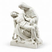 Pieta Statue of Mary and Jesus copy of original by Daprato