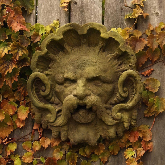 Poseidon Mask Wall Plaque