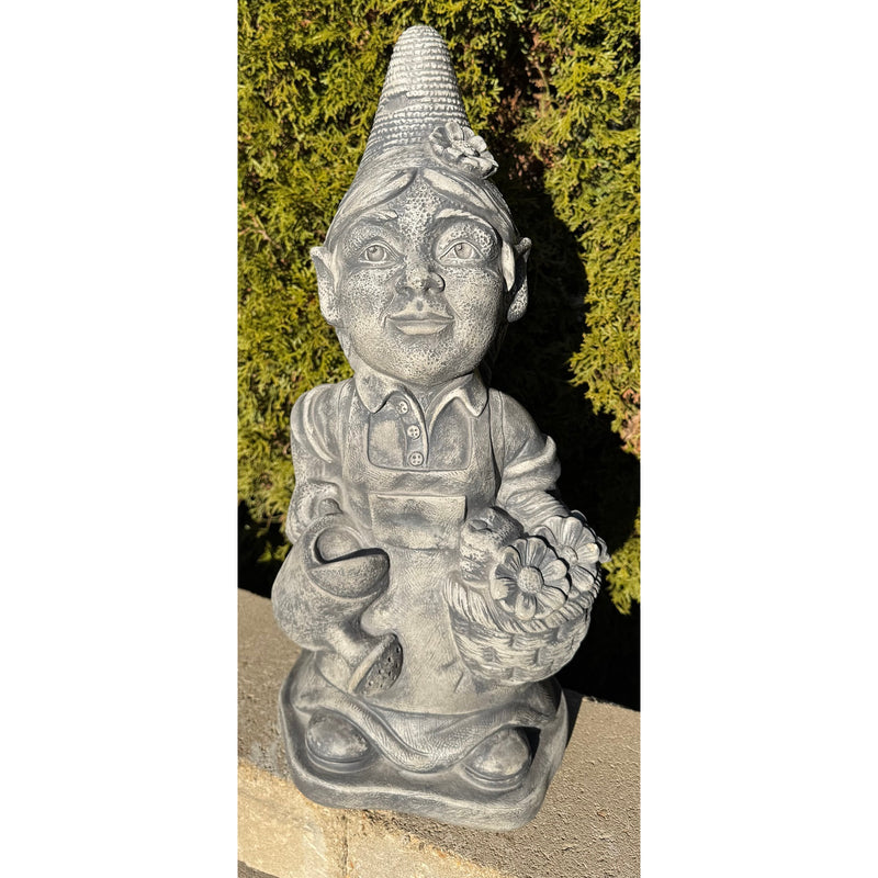 Rosie the Gardener Garden Gnome Statue