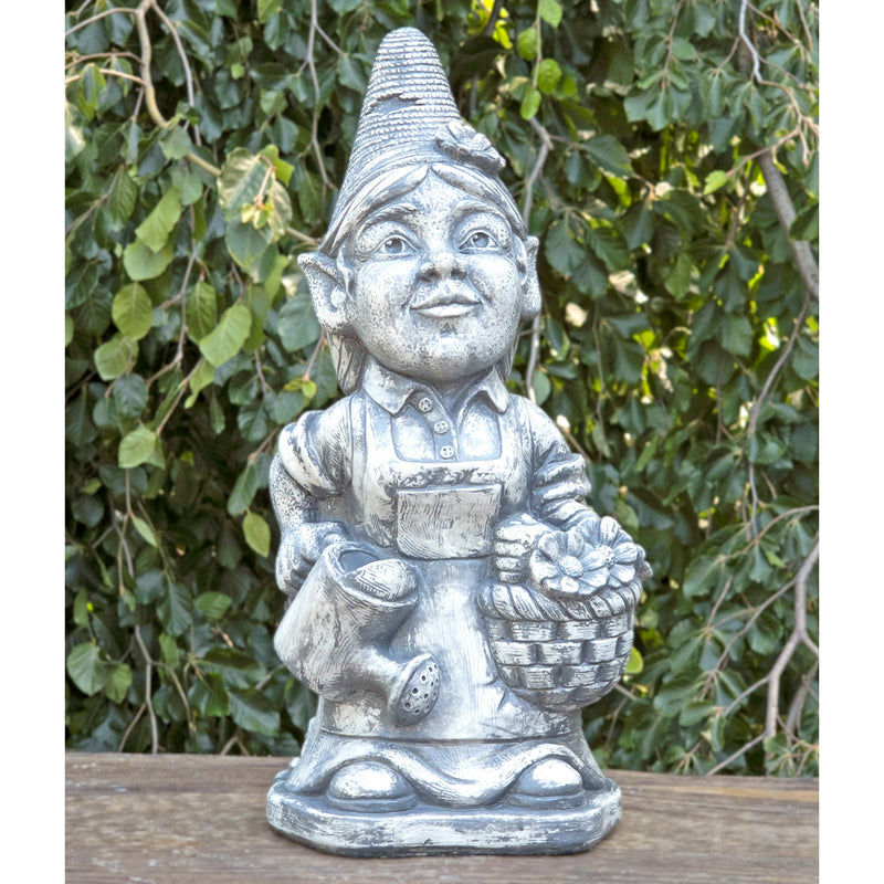 Rosie the Gardener Garden Gnome Statue