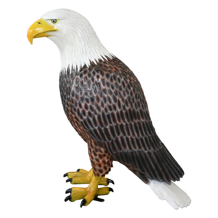 Realistic Bald Eagle Statue-38"H
