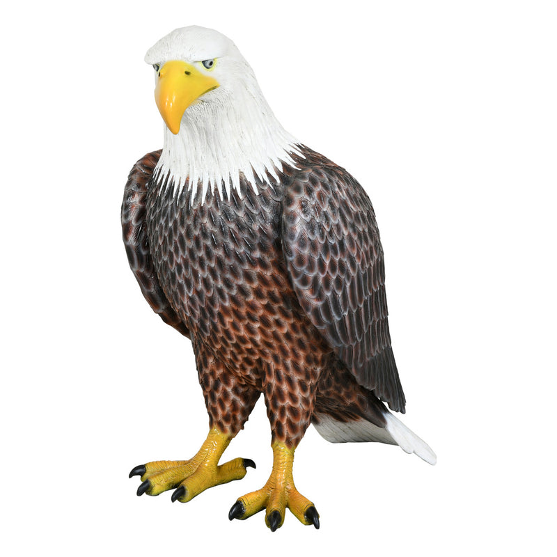 Realistic Bald Eagle Statue-38"H