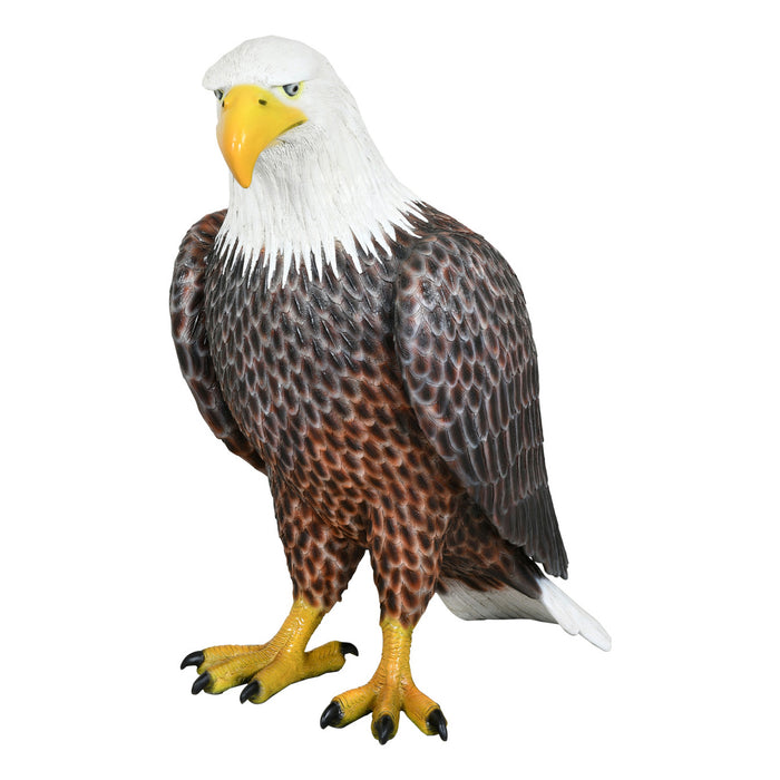 Realistic Bald Eagle Statue-38"H