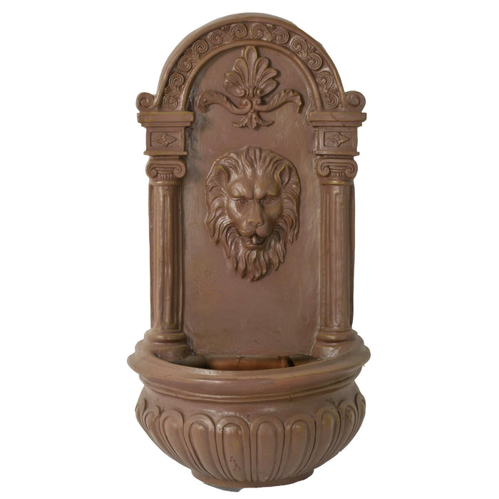 Regal Lion Wall Fountain
