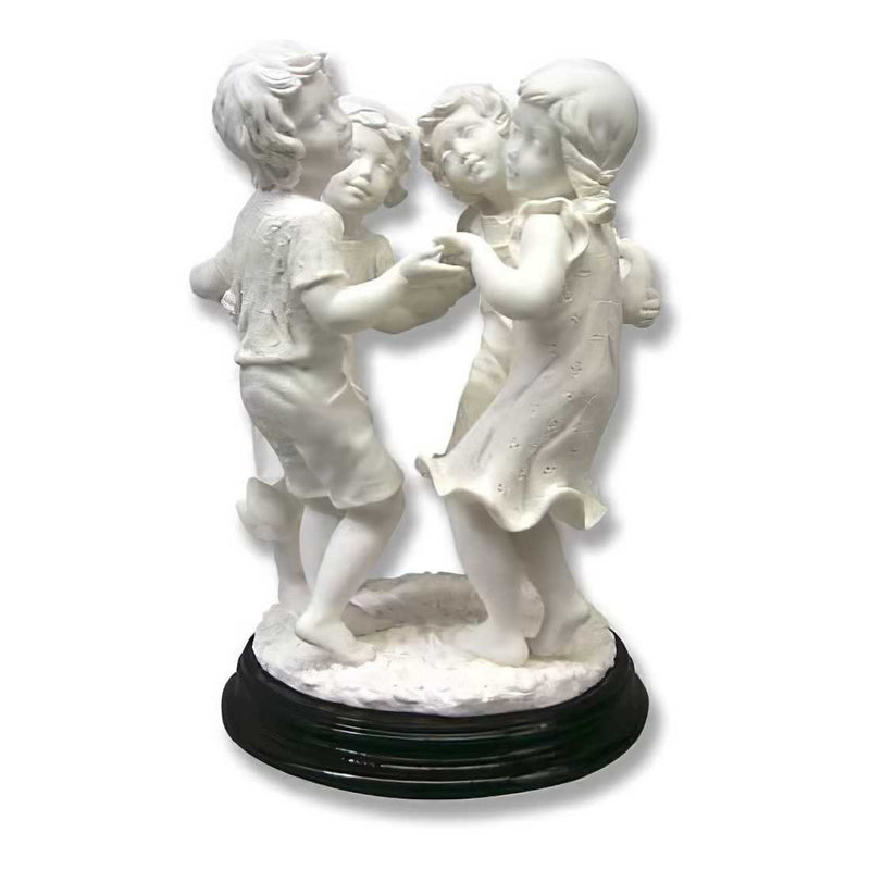 Ring Around the Rosie Children Statue