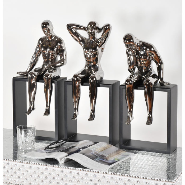 School of Thought Sculpture-Set of 3