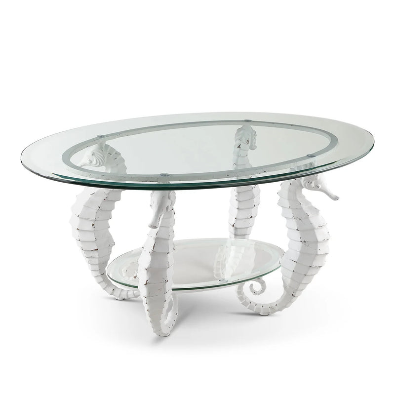 Seahorse White Cocktail Table