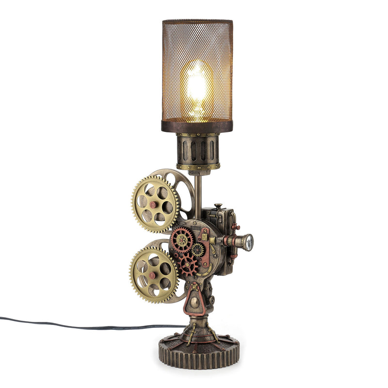 Steampunk Projector Mesh Lamp