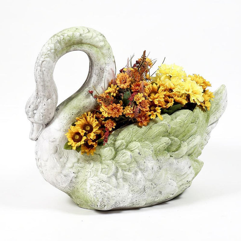 Swan Garden Planter
