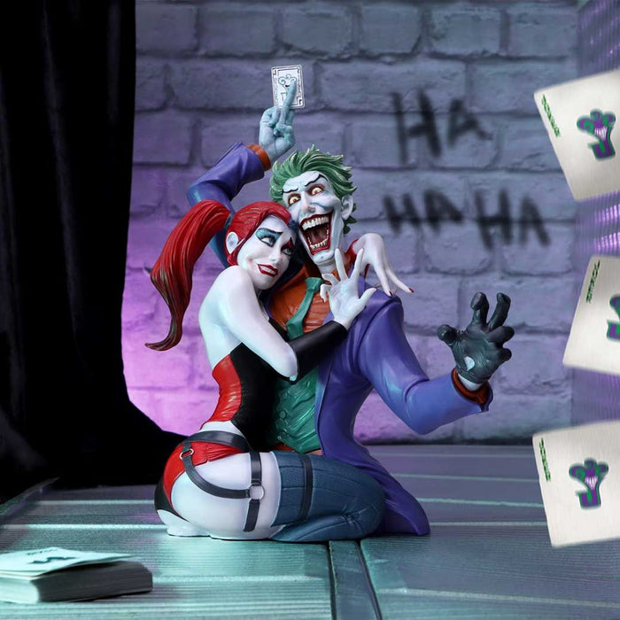 The Joker and Harley Quinn Statue-DC Comics