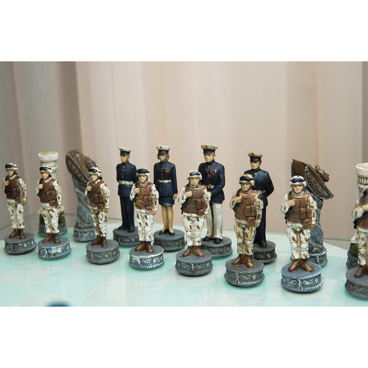 US Military Chess Set — AllSculptures