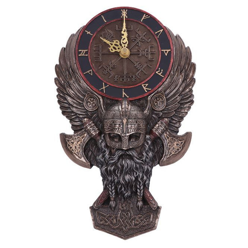 Viking Compass Wall Clock