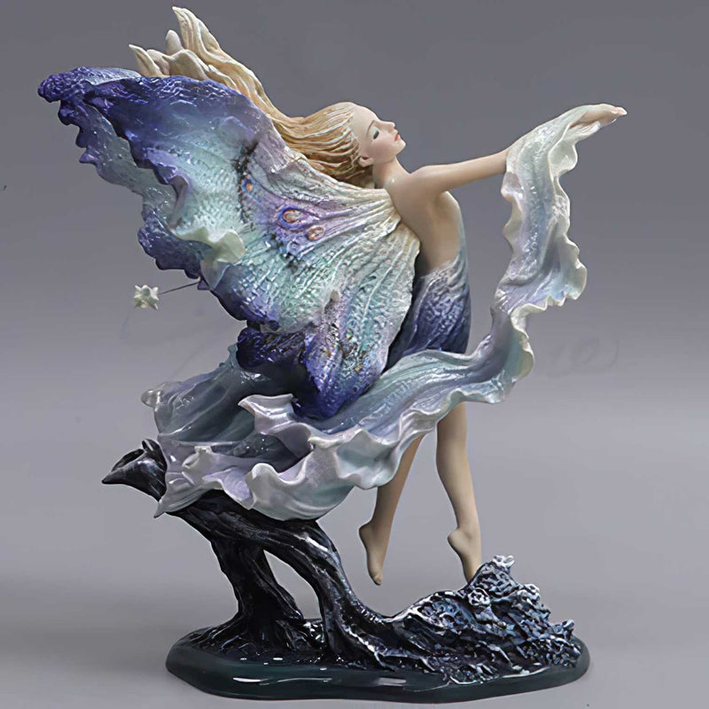 Where Moonbeams Fall Fairy Statue by Josephine Wall
