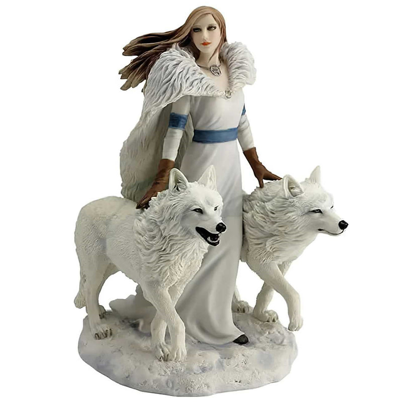 Winter Guardians Statue by Anne Stokes