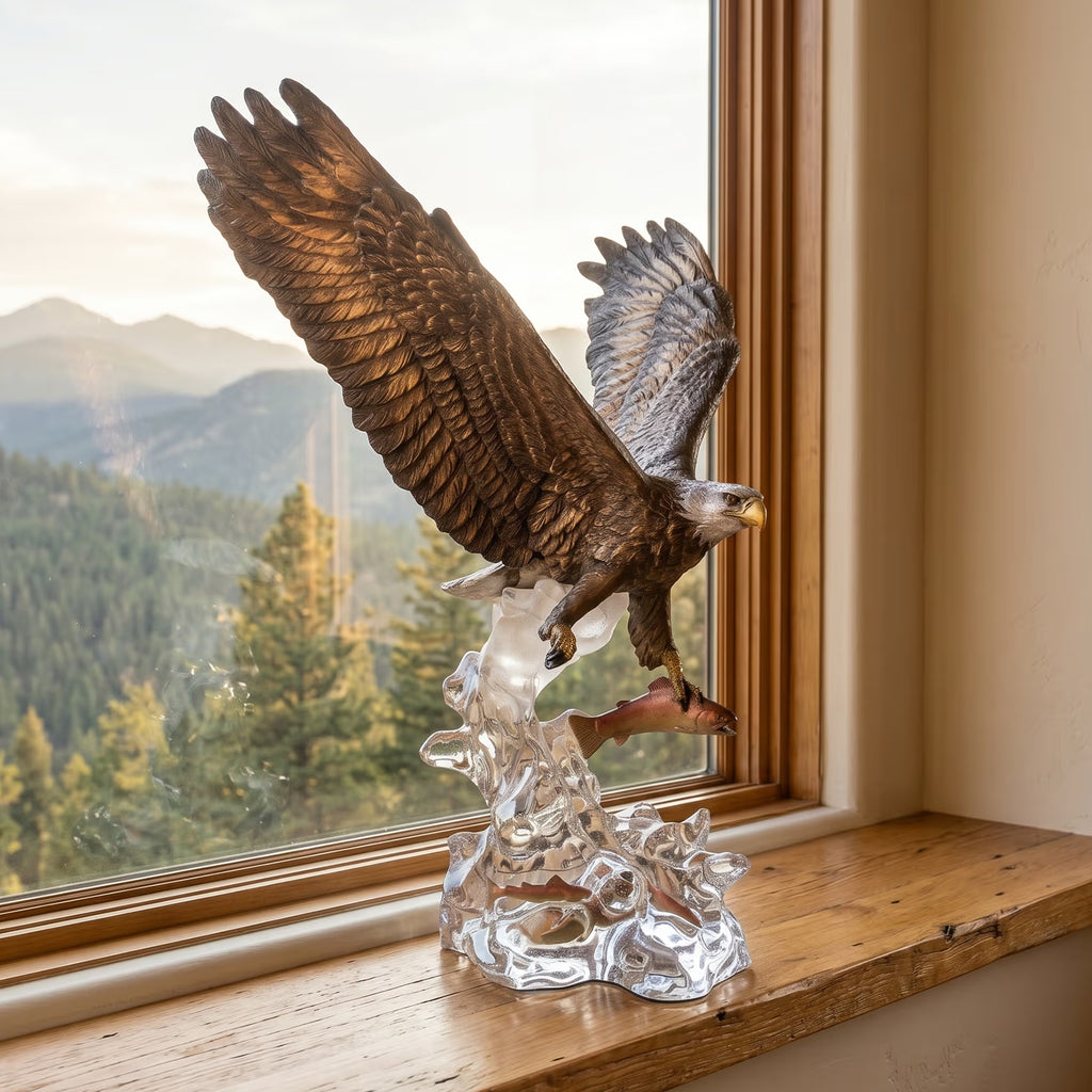 Eagle Sculptures, Eagle Statues, Eagle Figurines | AllSculptures.com