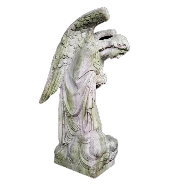 Adoration Kneeling Angel Garden Statue