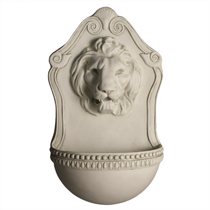 Aged Lion Wall Fountain- Fiberglass