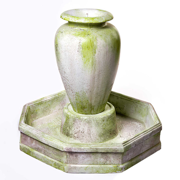 Ancient Jar Fountain with Basin