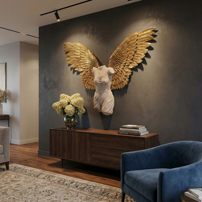 Angel Wings Wall Sculpture