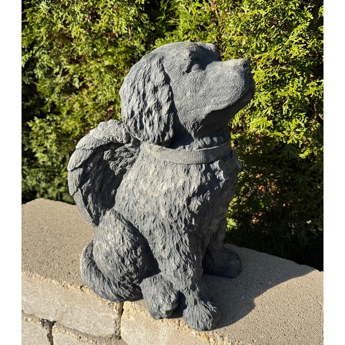 Angelic Dog Garden Statue