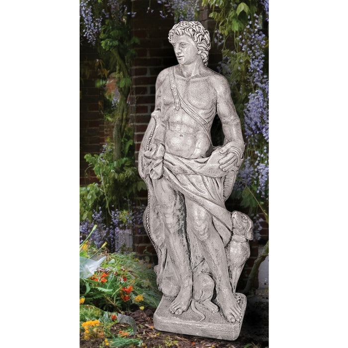 Apollo the Hunter Garden Statue- Cast Stone