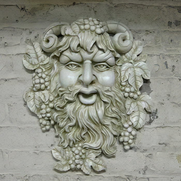 Bacchus Wall Plaque