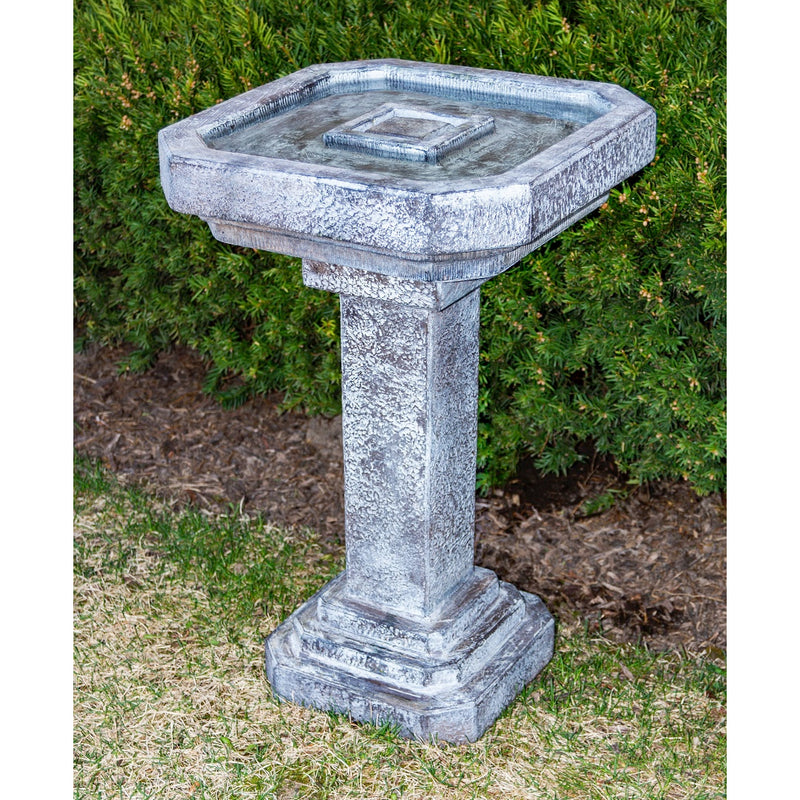 Bancroft Birdbath- Cast Stone
