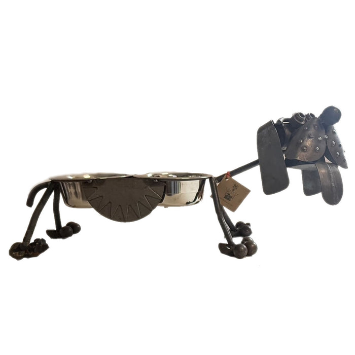 Basset Hound Feeder Sculpture-Yardbirds