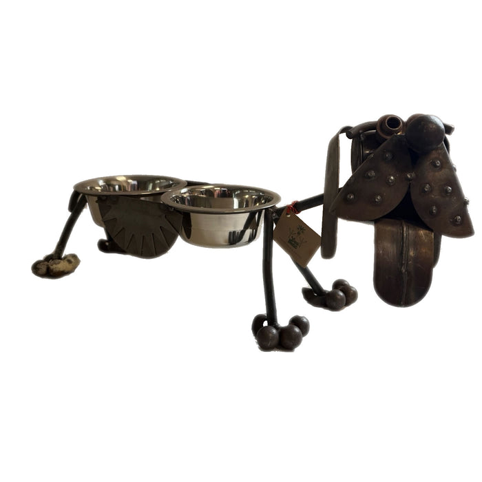 Basset Hound Feeder Sculpture-Yardbirds