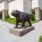 bear mascot statue made of bronze for sale